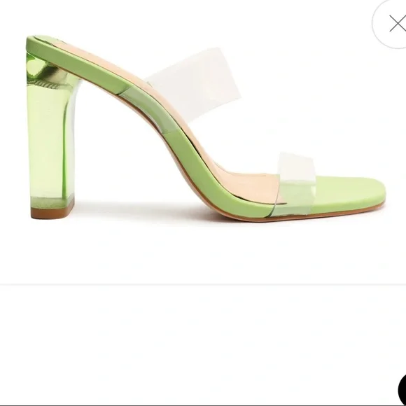 Lime green Schutz Arielle sandal size 8.5 - Picture 1 of 6